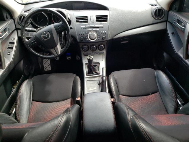 JM1BL1H49A1202666 - 2010 MAZDA SPEED 3 შავი ფოტო 8