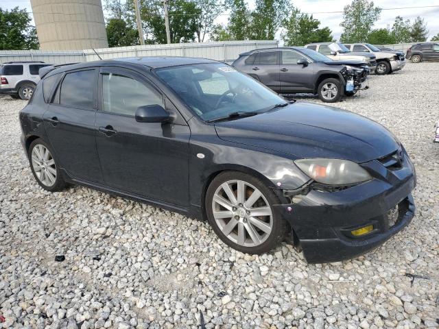 JM1BK34L481774721 - 2008 MAZDA SPEED 3 BLACK photo 4
