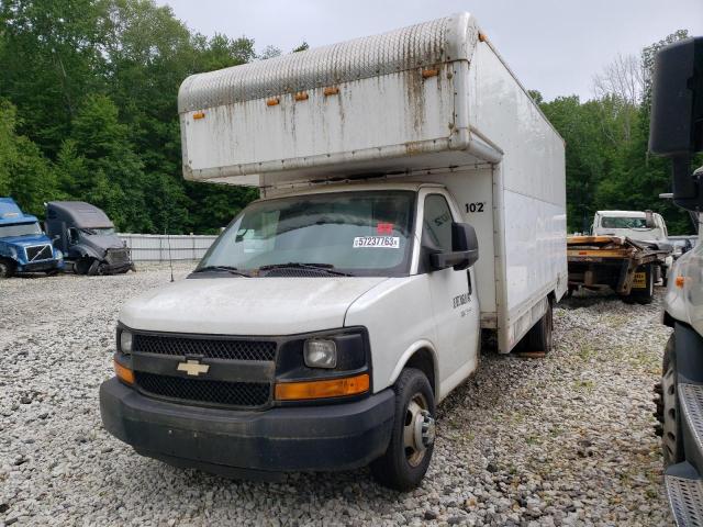 1GB3G4CG5E1117460 - 2014 CHEVROLET EXPRESS G3 WHITE photo 1