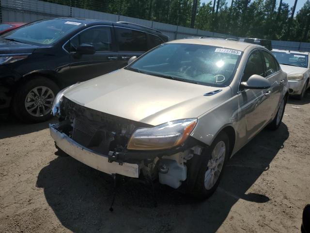 2G4GR5ER6C9191082 - 2012 BUICK REGAL 金色 照片 1