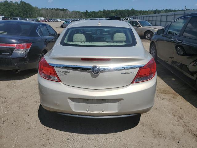 2G4GR5ER6C9191082 - 2012 BUICK REGAL 金色 照片 6