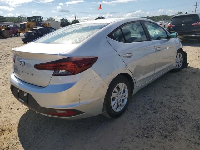 5NPD74LF1KH462027 - 2019 HYUNDAI ELANTRA SE SILVER photo 4