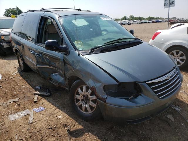 2C4GP54L75R270660 - 2005 CHRYSLER TOWN & COU TOURING 青色 照片 4