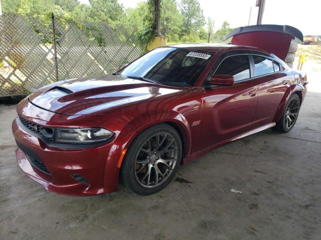 2C3CDXGJ9MH569590 - 2021 DODGE CHARGER SCAT PACK BURGUNDY photo 1