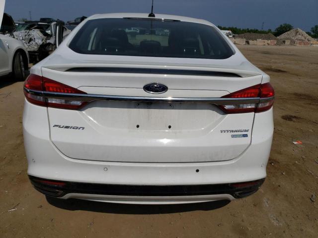 3FA6P0D99JR207184 - 2018 FORD FUSION TITANIUM/PLATINUM WHITE photo 6