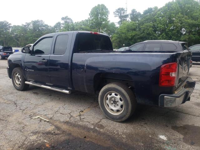 1GCEC19X57Z651990 - 2007 CHEVROLET SILVERADO C1500 CLASSIC BLUE photo 2