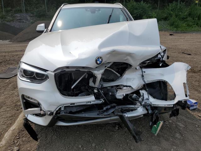 5UXTR9C55KLD95939 - 2019 BMW X3 XDRIVE30I WHITE photo 5