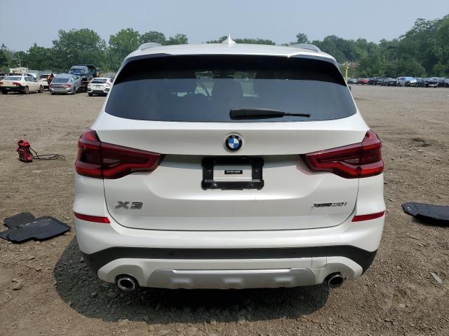 5UXTR9C55KLD95939 - 2019 BMW X3 XDRIVE30I WHITE photo 6