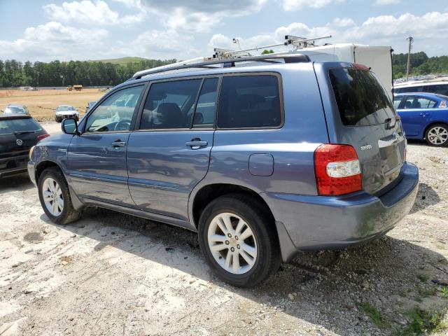 JTEDW21A560013298 - 2006 TOYOTA HIGHLANDER HYBRID BLUE photo 2