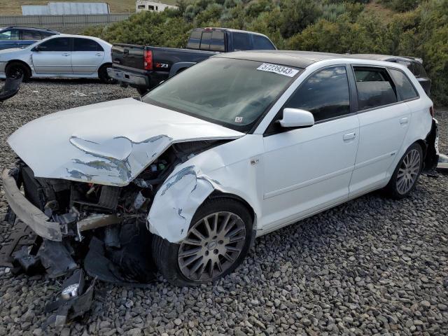 WAUHF78P37A029974 - 2007 AUDI A3 2 WHITE photo 1