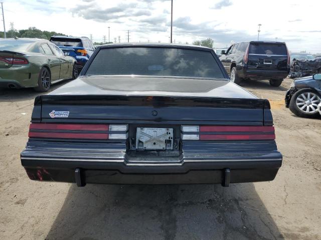 1G4GJ1170HP457077 - 1987 BUICK REGAL 黑色 照片 6