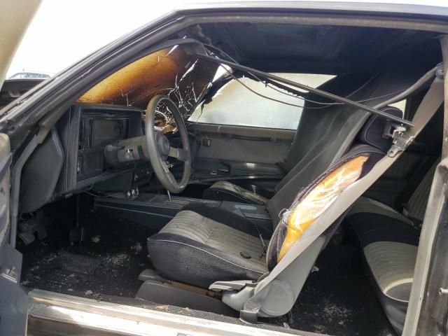 1G4GJ1170HP457077 - 1987 BUICK REGAL 黑色 照片 7