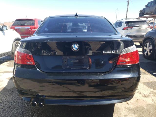 WBANB53567CP06593 - 2007 BMW 550 I BLACK photo 6