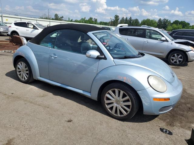 3VWRG31Y69M408938 - 2009 VOLKSWAGEN NEW BEETLE S BLUE photo 4