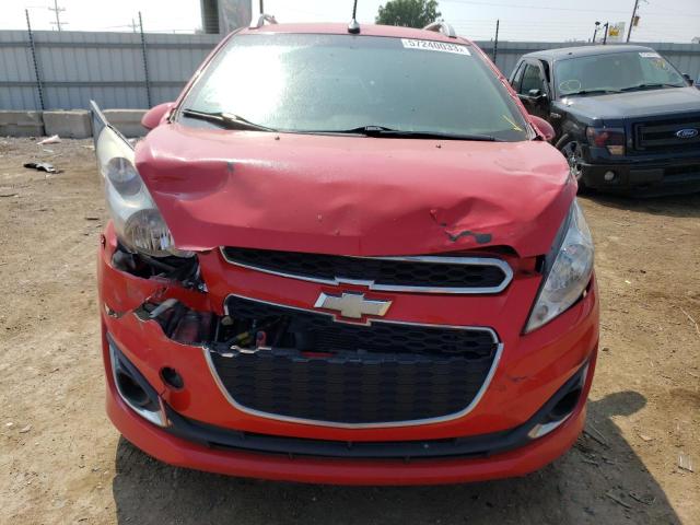 KL8CF6S96DC509307 - 2013 CHEVROLET SPARK 2LT RED photo 5