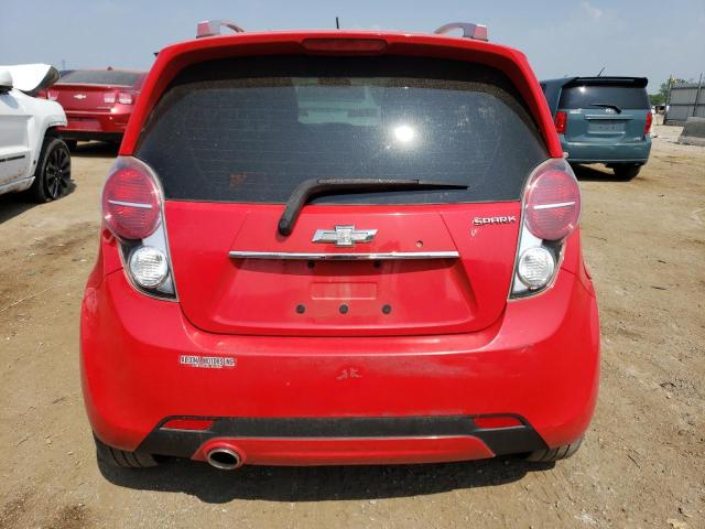 KL8CF6S96DC509307 - 2013 CHEVROLET SPARK 2LT RED photo 6