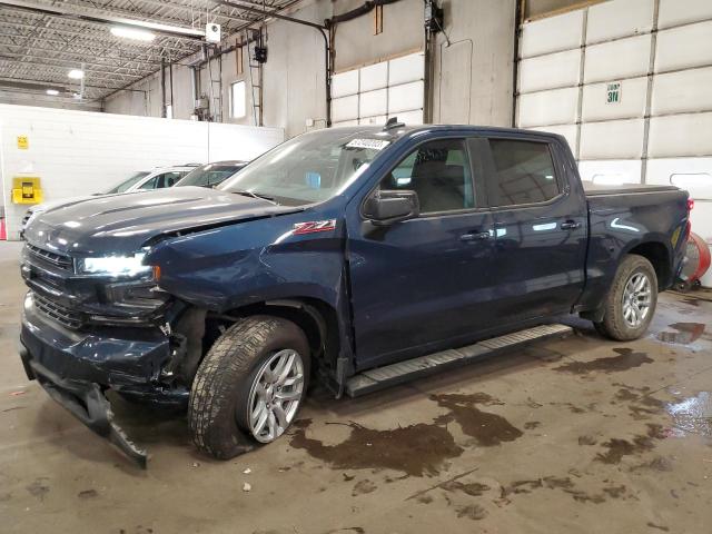 3GCUYEED2MG385498 - 2021 CHEVROLET SILVERADO K1500 RST BLUE photo 1