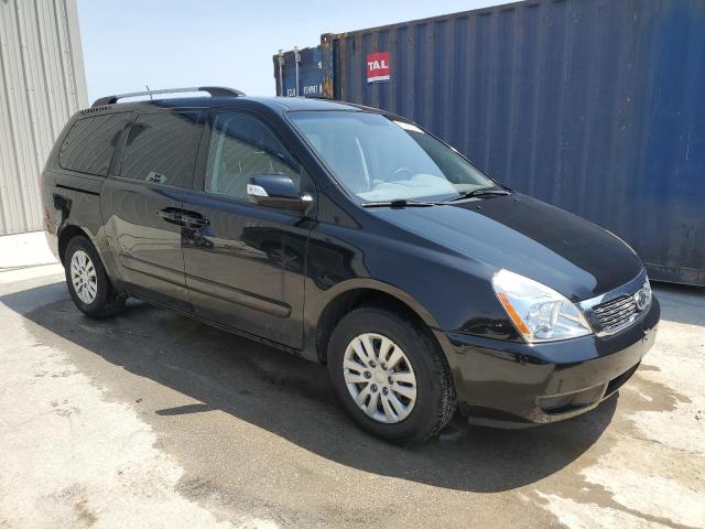 KNDMG4C76C6447043 - 2012 KIA SEDONA LX BLACK photo 4