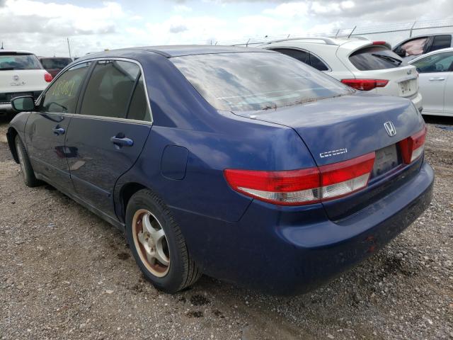 1HGCM56394A058237 - 2004 HONDA ACCORD LX BLUE photo 3