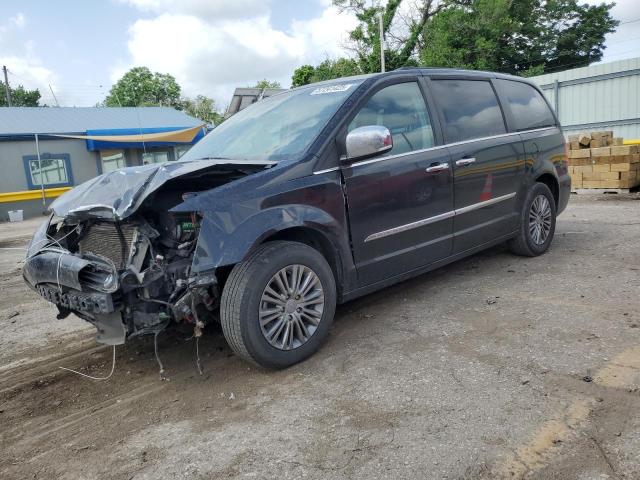 2C4RC1CG2ER257428 - 2014 CHRYSLER TOWN & COU TOURING L BLACK photo 1