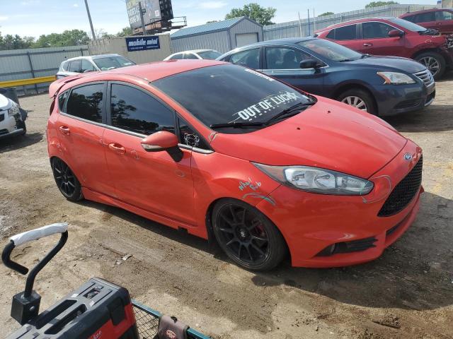 3FADP4GX1GM130616 - 2016 FORD FIESTA ST ORANGE photo 4