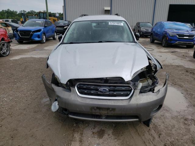 4S4BP61C277303472 - 2007 SUBARU LEGACY OUTBACK 2.5I SILVER photo 5