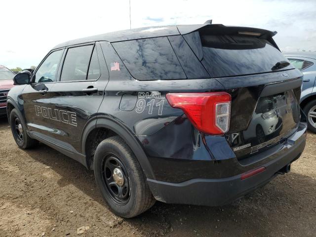 1FM5K8ABXPGA64168 - 2023 FORD EXPLORER POLICE INTERCEPTOR შავი ფოტო 2