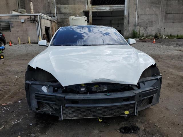 5YJSA1E41FF109357 - 2015 TESLA MODEL S თეთრი ფოტო 5