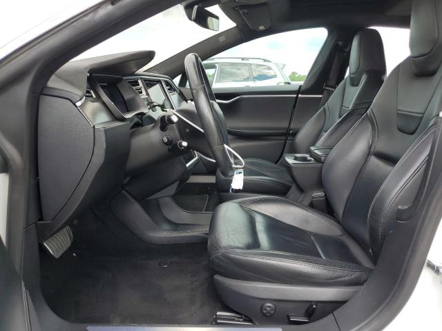 5YJSA1E41FF109357 - 2015 TESLA MODEL S თეთრი ფოტო 7