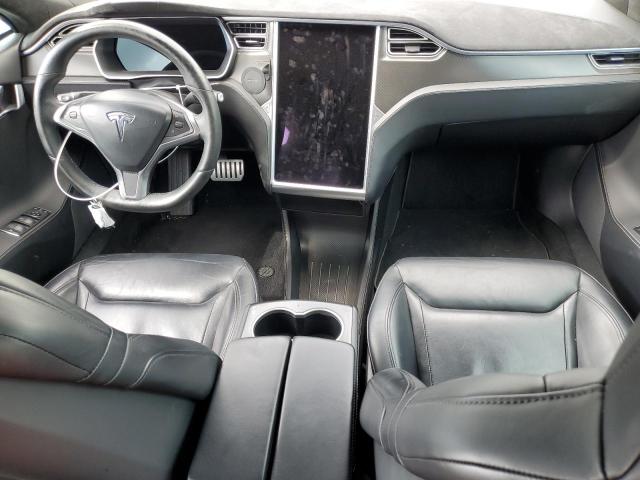 5YJSA1E41FF109357 - 2015 TESLA MODEL S თეთრი ფოტო 8