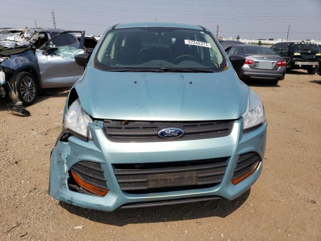 1FMCU0F72DUC33930 - 2013 FORD ESCAPE S GREEN photo 5