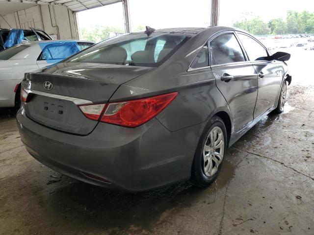 5NPEB4AC6CH453188 - 2012 HYUNDAI SONATA GLS GRAY photo 3