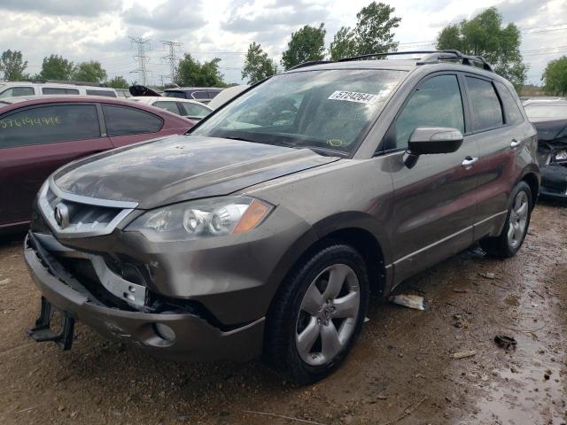 5J8TB18597A003496 - 2007 ACURA RDX TECHNOLOGY GRAY photo 1