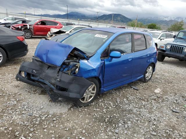 JHMGD38637S021256 - 2007 HONDA FIT S ლურჯი ფოტო 1