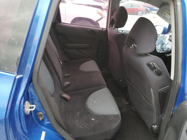 JHMGD38637S021256 - 2007 HONDA FIT S ლურჯი ფოტო 10