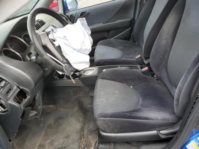 JHMGD38637S021256 - 2007 HONDA FIT S ლურჯი ფოტო 7