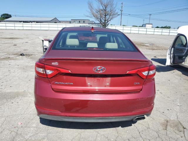 5NPE24AA6FH143092 - 2015 HYUNDAI SONATA ECO RED photo 6