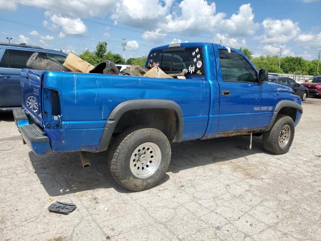 1B7HF16Y9XS287003 - 1999 DODGE RAM 1500 BLUE photo 3