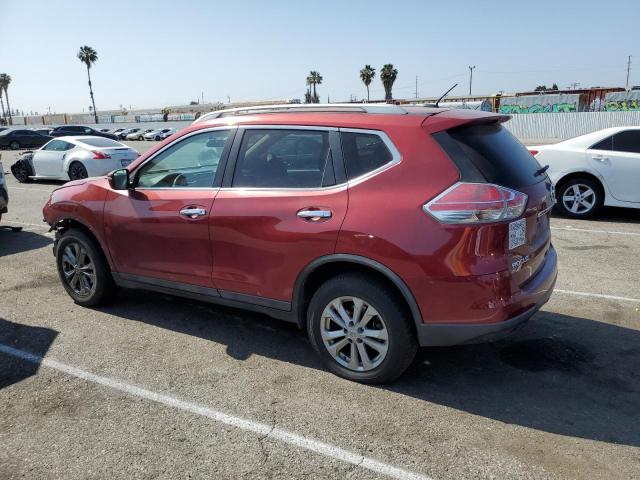 5N1AT2MT6FC912100 - 2015 NISSAN ROGUE S RED photo 2