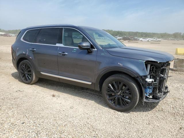 5XYP54HC8MG129528 - 2021 KIA TELLURIDE SX GRAY photo 4