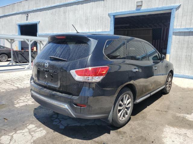 5N1AR2MNXEC673844 - 2014 NISSAN PATHFINDER S BLACK photo 3