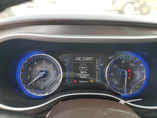 2C4RC1BG2HR512875 - 2017 CHRYSLER PACIFICA TOURING L ვერცხლისფერი ფოტო 9