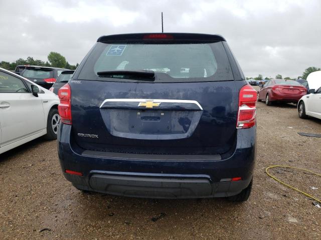 2GNALBEK7H1597429 - 2017 CHEVROLET EQUINOX LS BLUE photo 6