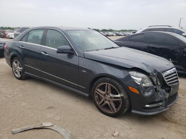 WDDHF9BB9CA653970 - 2012 MERCEDES-BENZ E 550 4MATIC BLUE photo 4