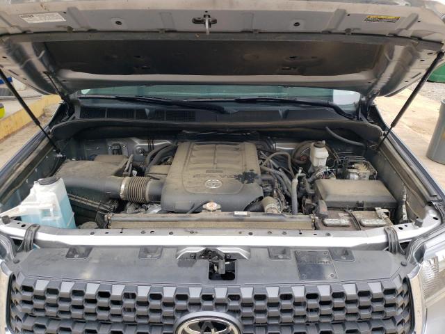 5TFUY5F12MX029388 - 2021 TOYOTA TUNDRA DOUBLE CAB SR/SR5 SILVER photo 11