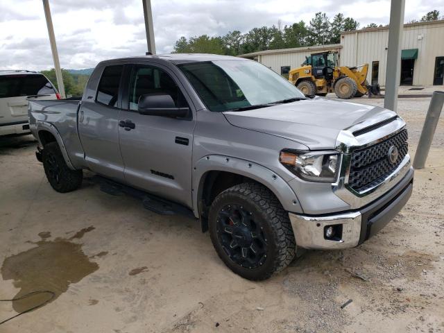 5TFUY5F12MX029388 - 2021 TOYOTA TUNDRA DOUBLE CAB SR/SR5 SILVER photo 4