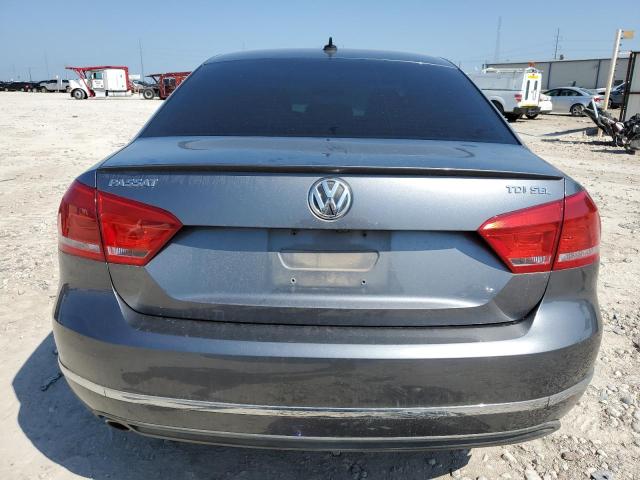 1VWCN7A39DC054303 - 2013 VOLKSWAGEN PASSAT SEL GRAY photo 6