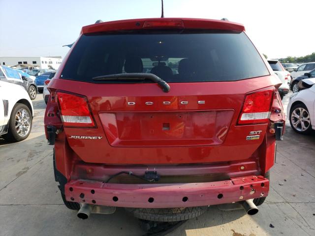 3C4PDCBG4GT231401 - 2016 DODGE JOURNEY SXT RED photo 6