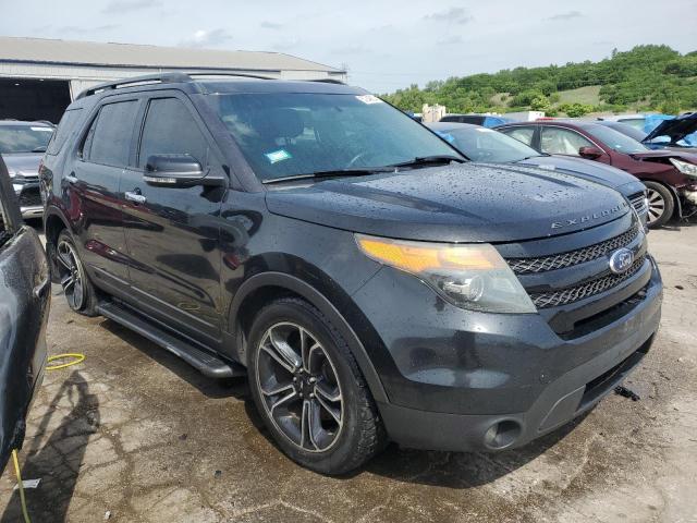 1FM5K8GT5EGA68741 - 2014 FORD EXPLORER SPORT BLACK photo 4