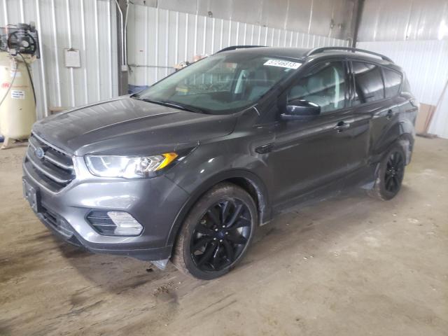 1FMCU9GD4JUA18196 - 2018 FORD ESCAPE SE GRAY photo 1